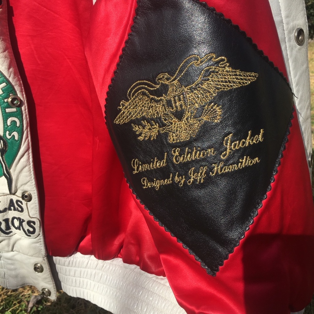 LIMITED EDITION LEATHER JEFF HAMILTON NBA JACKETS - Picture 3 of 8